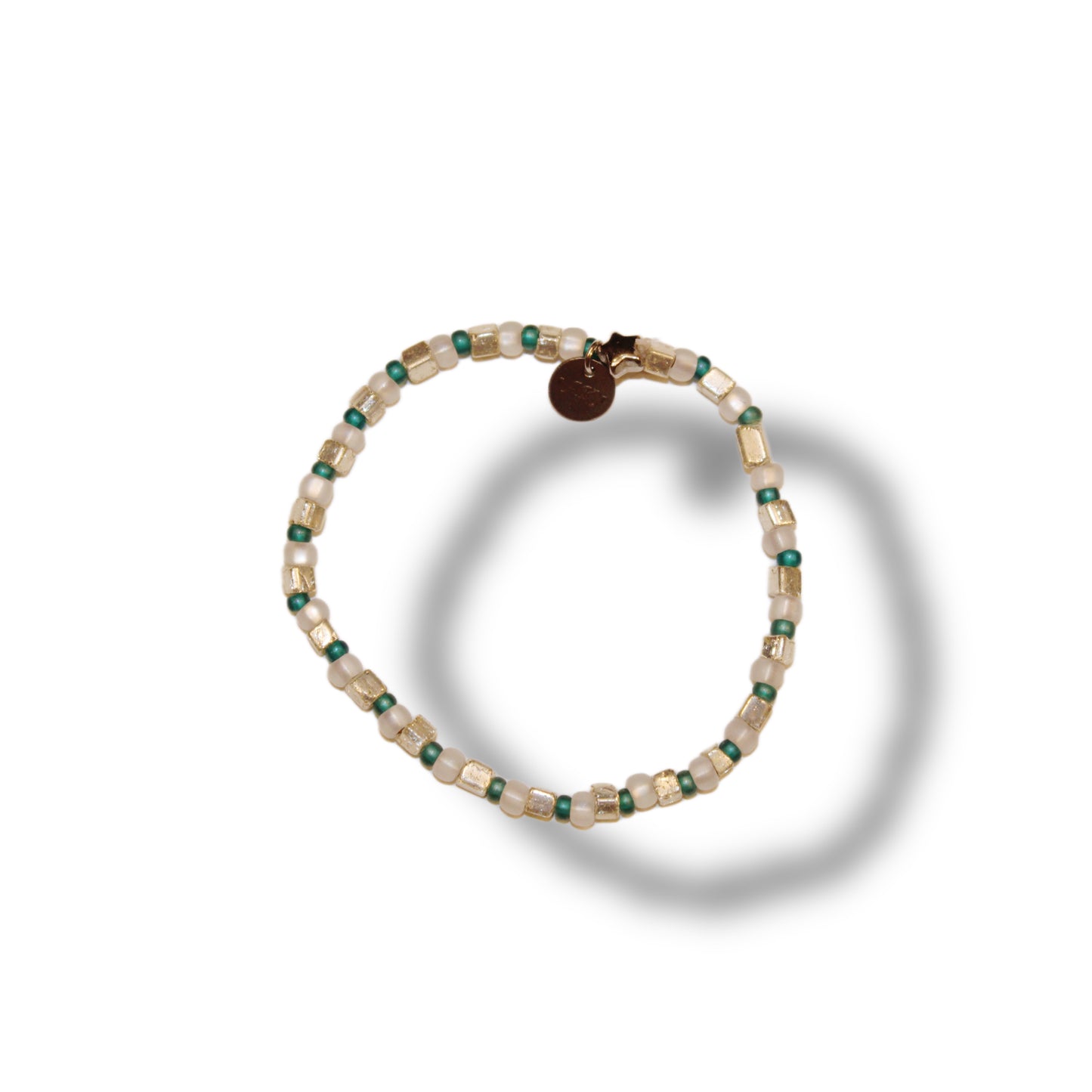 Stack III- turquoise metal mix