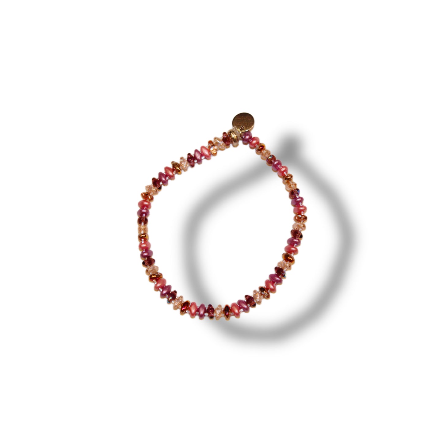 Stack VI- pink metallic mix