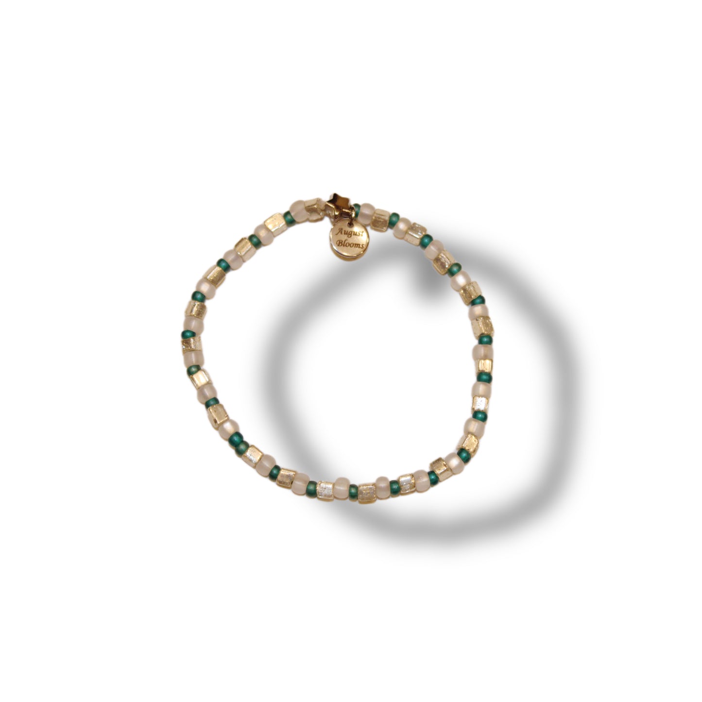 Stack III- turquoise metal mix