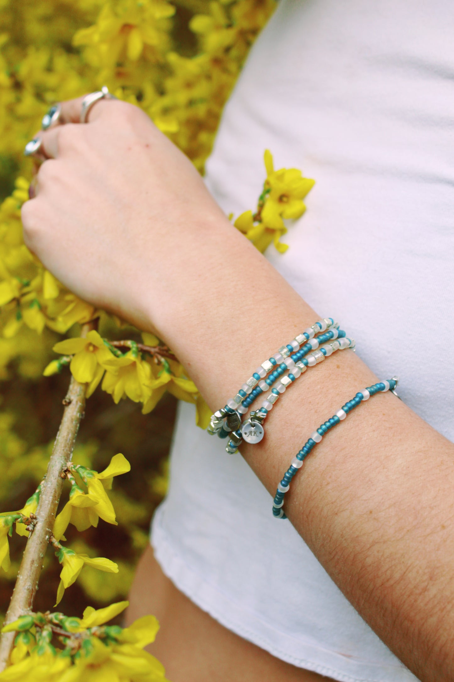 Stack II- turquoise blend