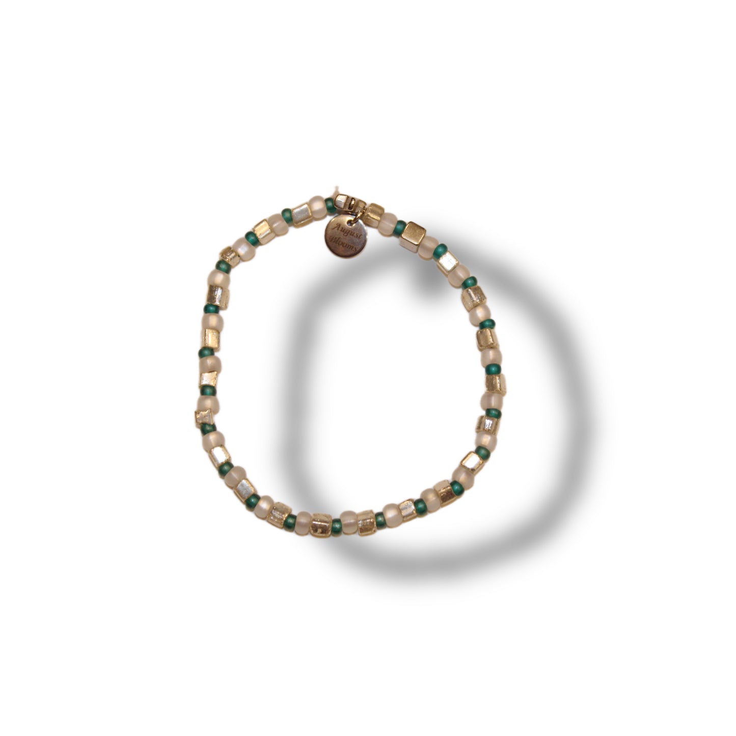 Stack III- turquoise metal mix