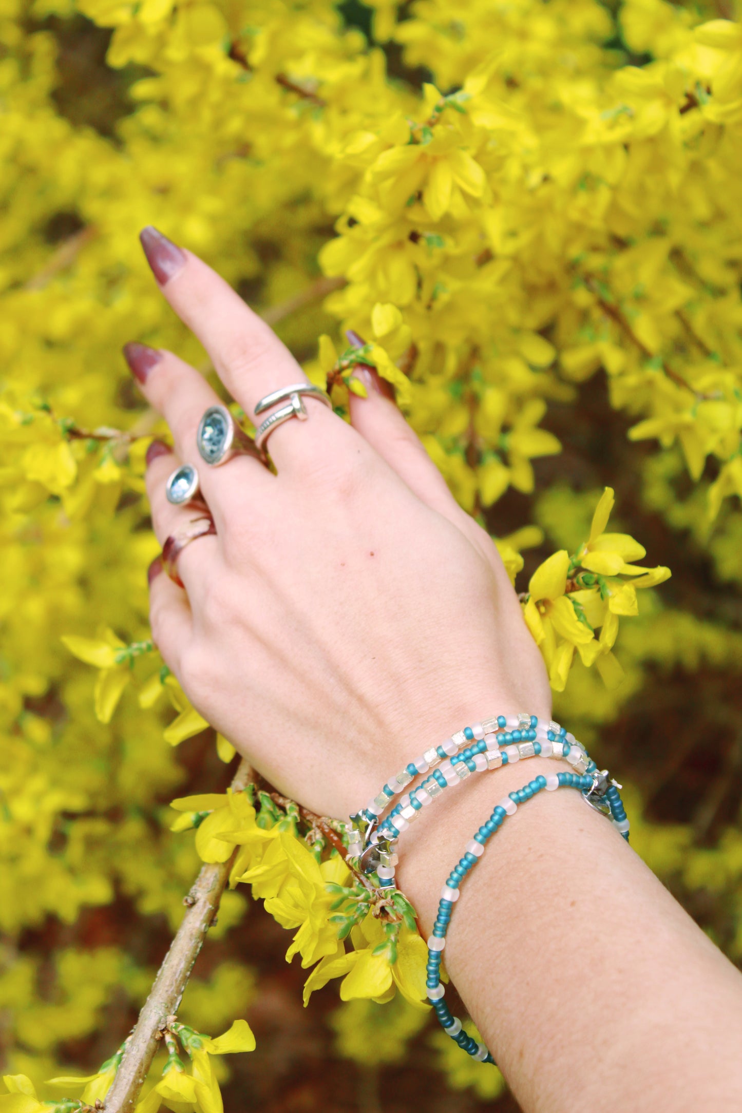 Stack II- turquoise blend