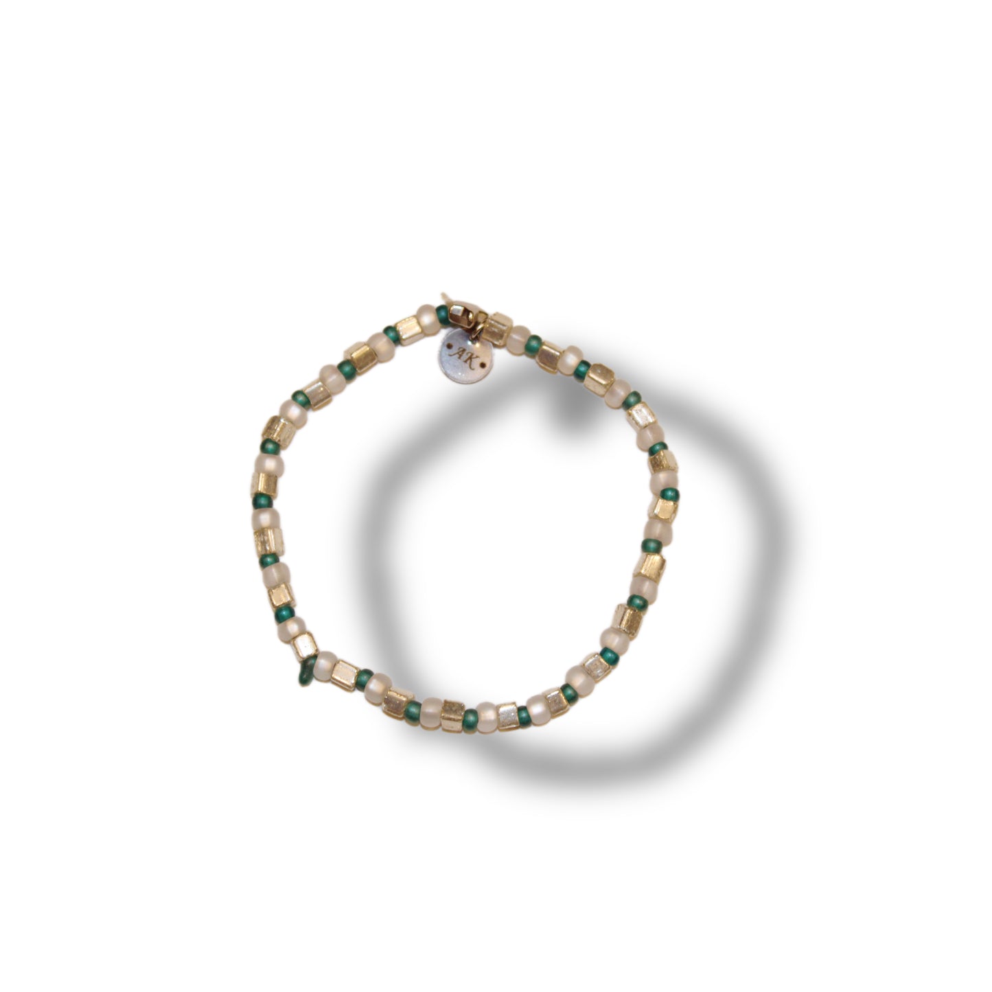 Stack III- turquoise metal mix